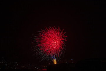 花火のある風景