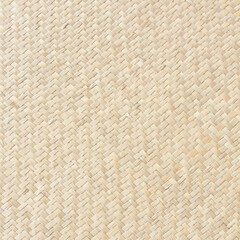 Reed weaving mat texture background with vintage style.