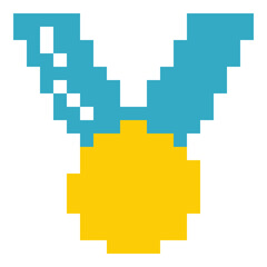 Cute Pixel Art Sticker