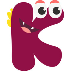 Cute Monster Alphabet