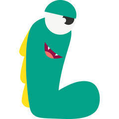 Cute Monster Alphabet