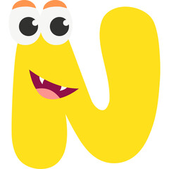 Cute Monster Alphabet