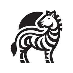 Zebra Vector Design, Animal Design, Vector, Illustration
