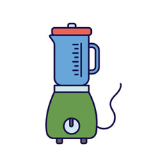 blender icon with white background vector stock illustration