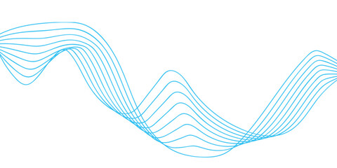 Creating a vector illustration of blue abstract wave lines on a white background involves using vector graphics software like Adobe Illustrator or Inkscape. Here&rsquo;s a step-by-step outline to achieve th