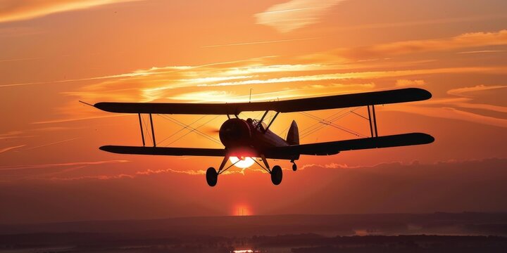 National Aviation Day, journey, tourism, transportation, safe driving, sunset, transportation, appearance, vacation, commemoration, festival, culture, belief, HD wallpaper, background, generated by AI - Powered by Adobe