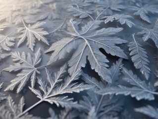 frost on the window