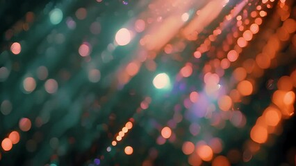 An abstract representation of the digital minting process with cascading lines and shapes resembling computer codes.