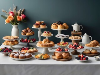 cupcakes on the table