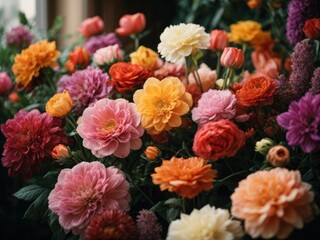 Fototapeta premium bunch of flowers