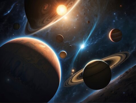 planet and space - Powered by Adobe