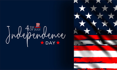 happy 4th of July independence day , vektor background, poster, banner, flyer, template .