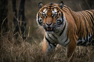 Naklejka premium An image of a Tiger