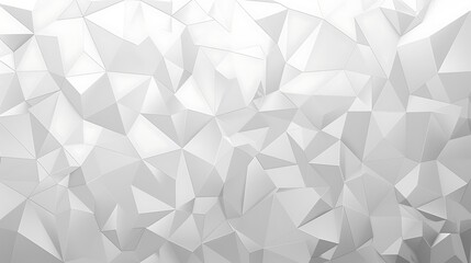Fototapeta premium white geometric triangle 3D background
