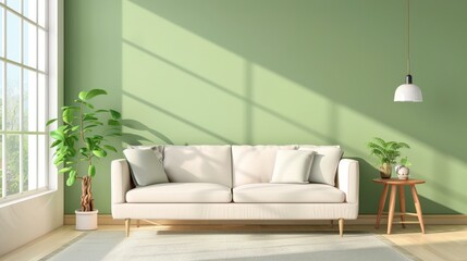 Modern Contemporary in Colorful Well-Furnished Interior Setting