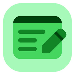 Editable copywriting vector icon. SEO, marketing, business. Part of a big icon set family. Perfect for web and app interfaces, presentations, infographics, etc