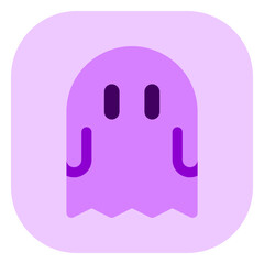 Editable horror game, ghost, thriller vector icon. Video game, game elements. Part of a big icon set family. Perfect for web and app interfaces, presentations, infographics, etc