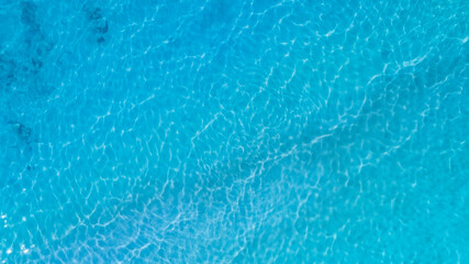 Summer Tropical beach water  with crystal clear water on beach background