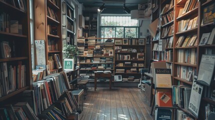 Exploring Alternative Literature: A Journey Through Small Press Publishers, Zines, and Independent Bookstores with Engaging Literary Readings. 