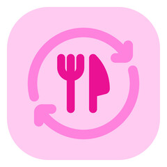 Editable food processing, processing order vector icon. Part of a big icon set family. Perfect for web and app interfaces, presentations, infographics, etc