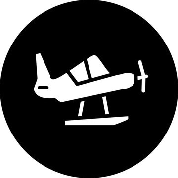 recommend clip art: Vector Design Seaplane Icon Style
