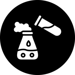 Vector Design Chemical Reaction Icon Style