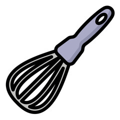 Obraz premium Whisk Icon