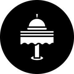 Vector Design Dinner Table Icon Style