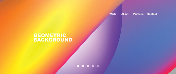 Dynamic flowing shapes concept design composition. Vector Illustration For Wallpaper, Banner, Background, Card, Book Illustration, landing page