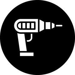 Vector Design Driller Icon Style