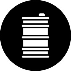 Vector Design Barrel Icon Style