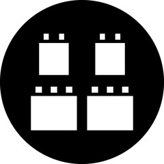 Vector Design Bricks Toys Icon Style
