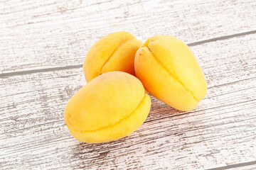 Ripe sweet juicy apricot heap