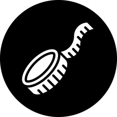 Vector Design Measuring Tape Icon Style