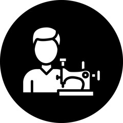 Vector Design Tailor Icon Style