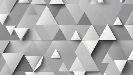 an illustration of an abstract triangle pattern on gre background