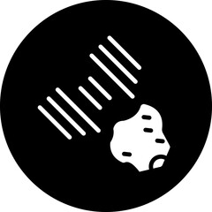 Vector Design Meteorites Icon Style © designing ocean