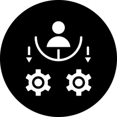 Vector Design Management Icon Style
