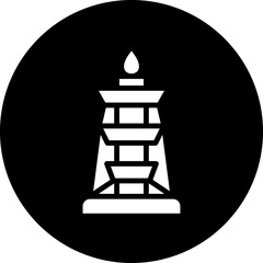 Vector Design Derrick Icon Style