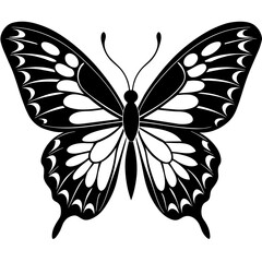 butterfly icon illustration