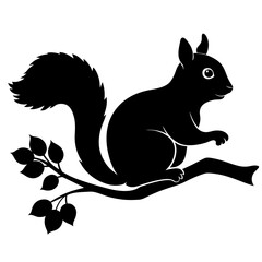 squirrel with acorn