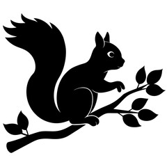 squirrel with acorn