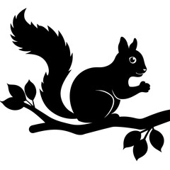 squirrel on the tree