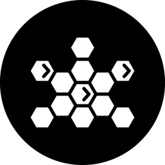 Vector Design Honeycomb Icon Style