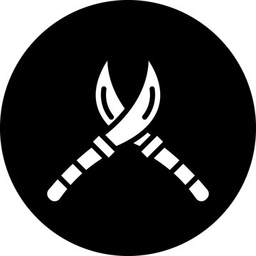 recommend clip art: Vector Design Pruners Icon Style