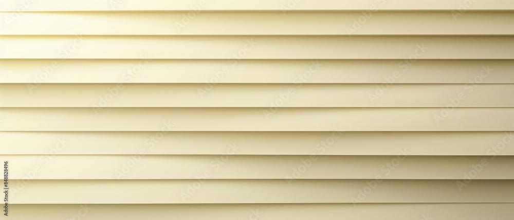 Aufkleber simple 3d design with horizontal thin light gray lines slightly raised from a pale yellow background
