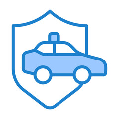 Fototapeta premium Security Patrol Icon