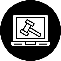 Vector Design Laptop Icon Style