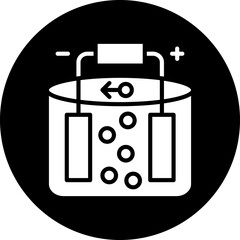 Vector Design Electrolysis Icon Style
