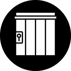 Vector Design Jail Icon Style